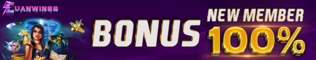 BONUS NEW MEMBER 100%