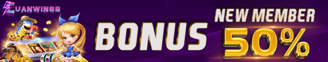 BONUS NEW MEMBER 50%