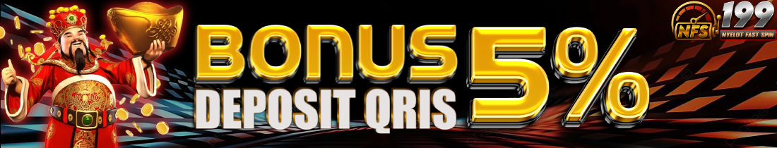 BONUS DEPOSIT QRIS OTOMATIS 5%
