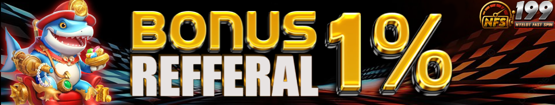 BONUS REFFERAL 1%