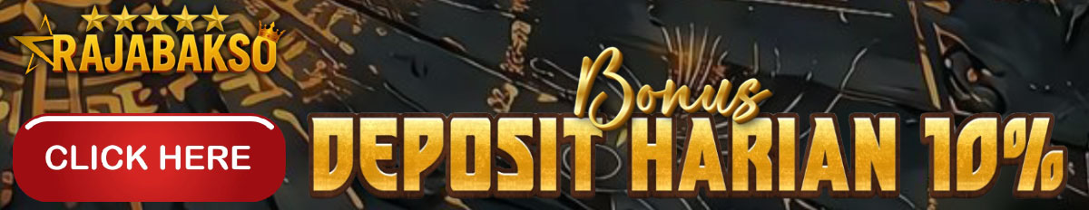 BONUS DEPOSIT HARIAN 10%